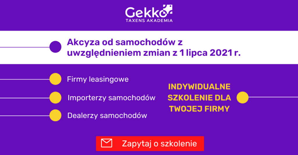 akcyza szkolenie